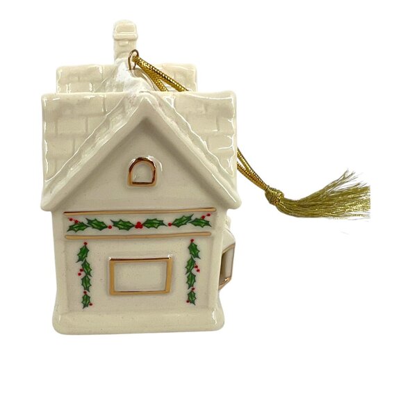 Lenox Christmas Village Toy Shoppe Ornament 3.25" Porcelain Lit Decoration NIB - Picture 6 of 12